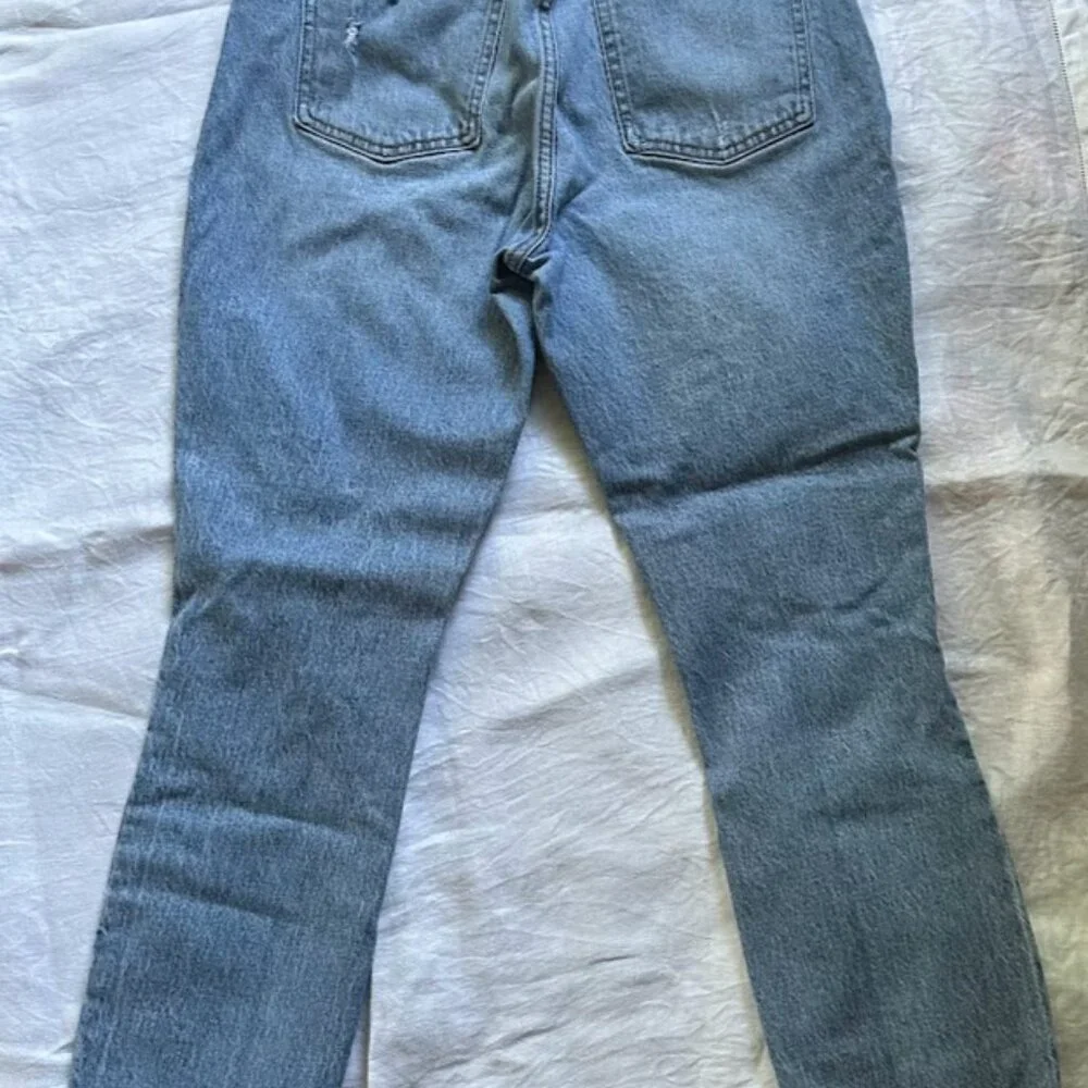 Abercrombie & Fitch The Skinny Distressed High Rise Jeans - Size 8 / 29 R - Picture 9 of 12